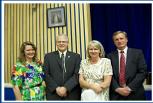 GUEST OF HONOUR, THE AMBASSADOR OF FINLAND RISTO PIIPPONEN, MRS. MARJATTA PIIPPONEN (R) - MP BRUCE HYER & MARGARET (L)