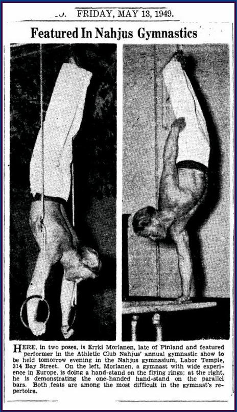 ANNUAL NAHJUS GYMNASTICS SHOW