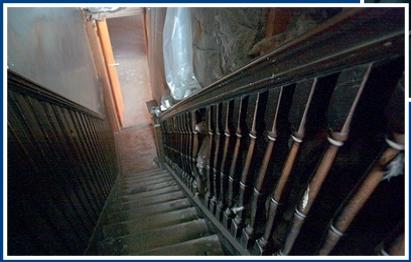STAIRS DOWN FROM THE TOWER ROOM