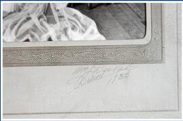 1930 PORTRAIT TAKEN IN DETROIT, MICHIGAN -  PHOTO ABOVE