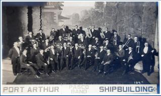 PASCO BAND - PORT ARTHUR SHIPBUILDING