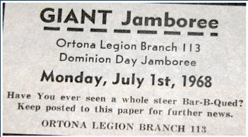 DOMINION DAY JAMBOREE