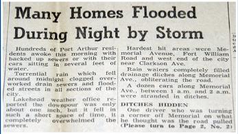FLOODING 1968