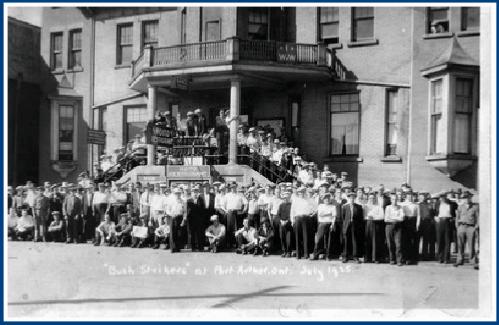 'BUSH STRIKERS' PORT ARTHUR JULY 1935